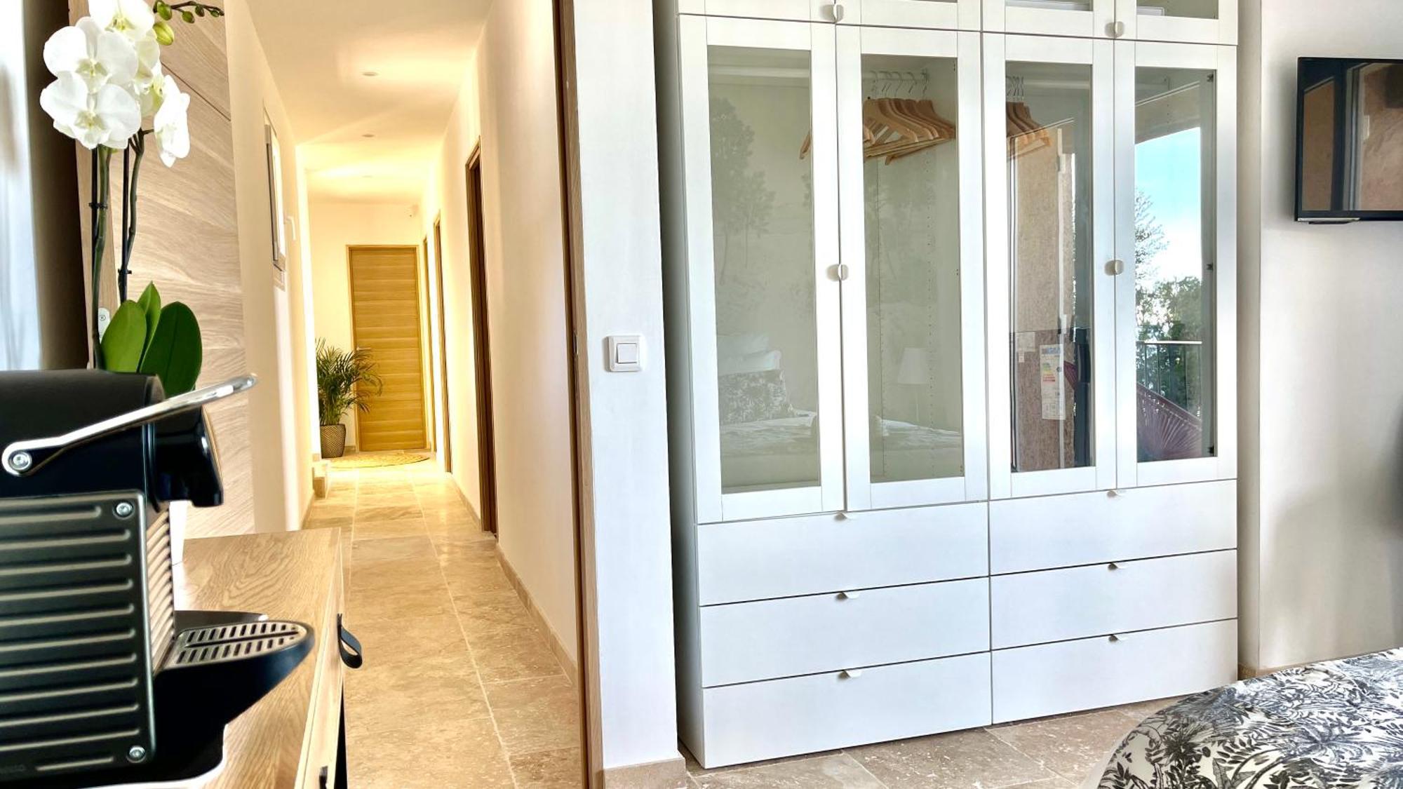 קבלייר-סור-מר Villa Cacharelle Vue Mer Piscine מראה חיצוני תמונה